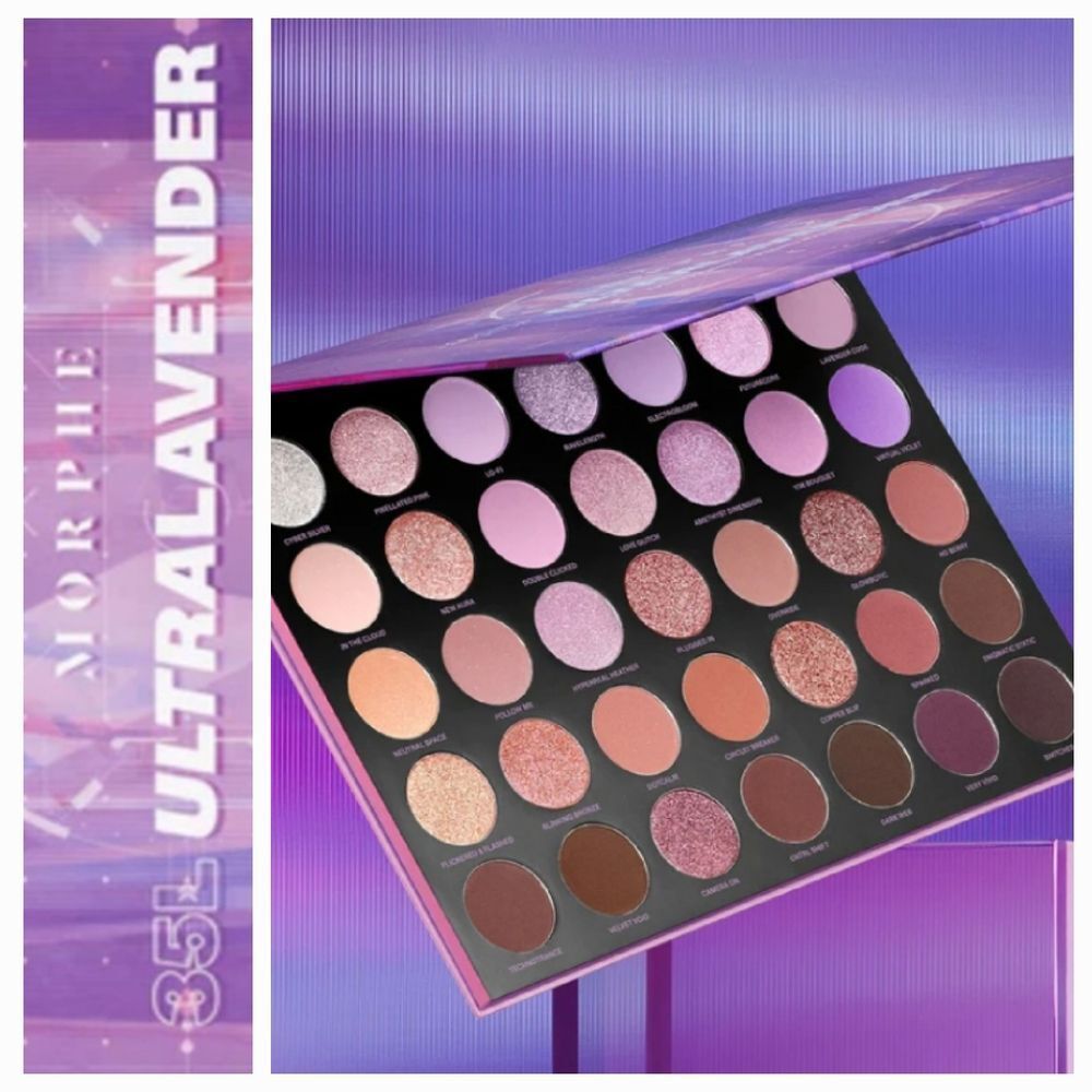 Morphe 35L Ultra Lavender Artistry Palette - Picture 1 of 6